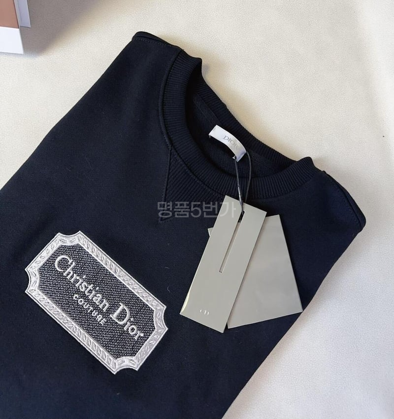디올 꾸뛰르 블랙 캐시미어 저지 스웨터 상품 이미지 12
